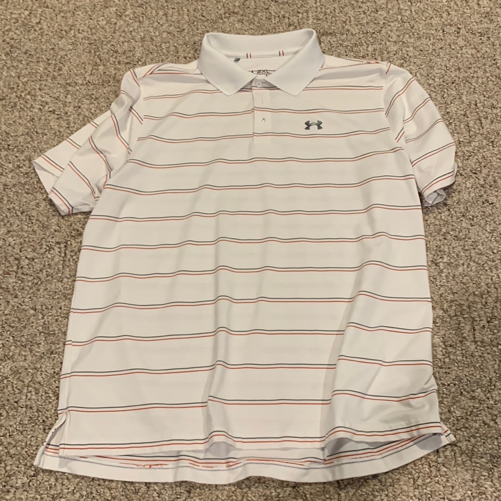 43. Under Armor Men’s Collared Short Sleeve Dress Shirt XXL